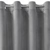 Eurofirany Ready-made Curtain D91 Rosa Eyelets 140X250Cm Silver