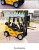 Alloy Construction Forklift Toy with Free Shipping - Pull Back Action Car Model for Kids