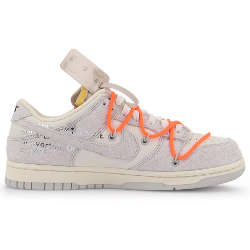 Nike Dunk Low Off White Lot 11 Skate Shoes Sneakers DJ0950-108
