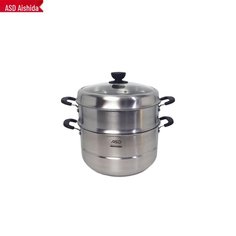 ASD 304 Stainless Steel Foldable Steamer Pot Set