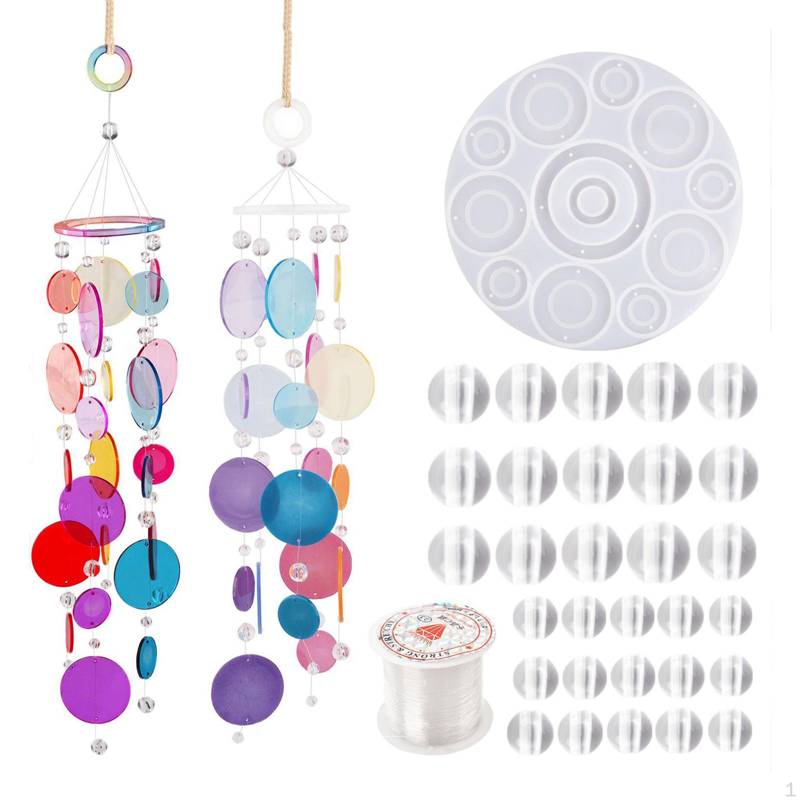 Resin Molds Wind Chime Casting , Silicone Casting,Wind Chimes Epoxy