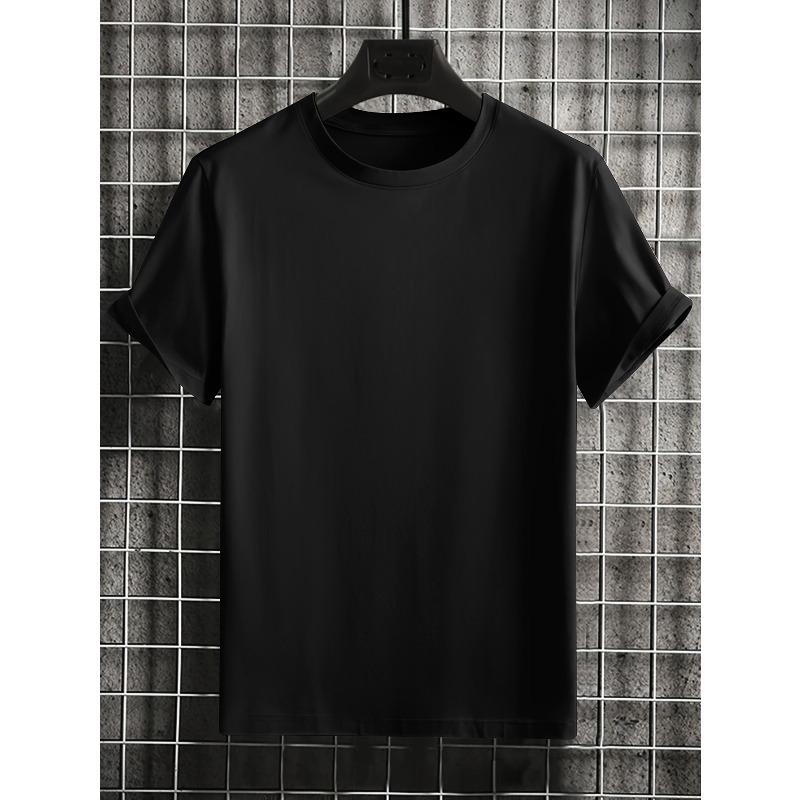 European size Men's Fashion Design Print Hiking Fishing Breathable Daily Casual Versatile Short-Sleeve T-Shirt Casual Comfortable Shirt