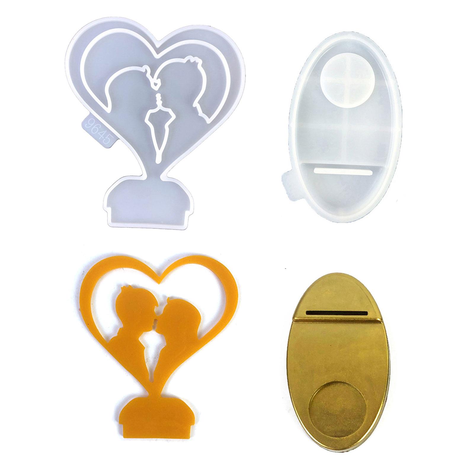 

Набор из 2 подсвечников, гипсовые формы, красивые подсвечники, изготовление смоляных форм, силиконовые формы для поделок