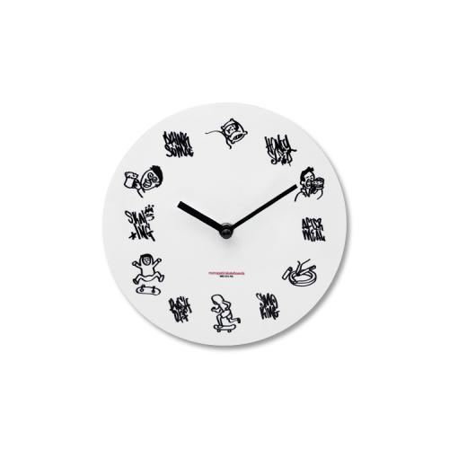 [MONOPATIN] MONOPATIN Tagging Monopatinskateboards Circular Clock none