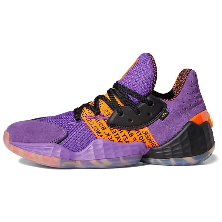 

Adidas McDonalds x Харден Вол. Мужские кроссовки 4 Harden Sauce Purple Active-Purple Core-Black FX2084
