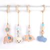 4 Pcs/Set Baby Sensory Toys Stroller Ornaments Rattle for Play Gym Frame Activity Hanging Pendants Fitness Rack Decorati