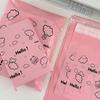 Disposable Sanitary Pad Trash Bag With Support For Pink Home Use