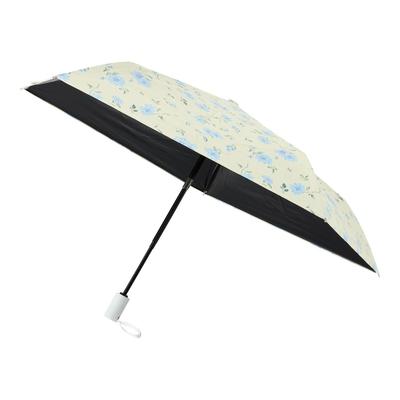 Moonbat Esta Folding Umbrella with Automatic Ultra Premium Light UV Suitable for Rain or Floral Yellow Parasol, Open/Close, Lightweight, Blocking,