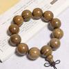 Argentina Green Sandalwood Beaded Bracelet: 8mm Buddhist Rosary for Men & Women