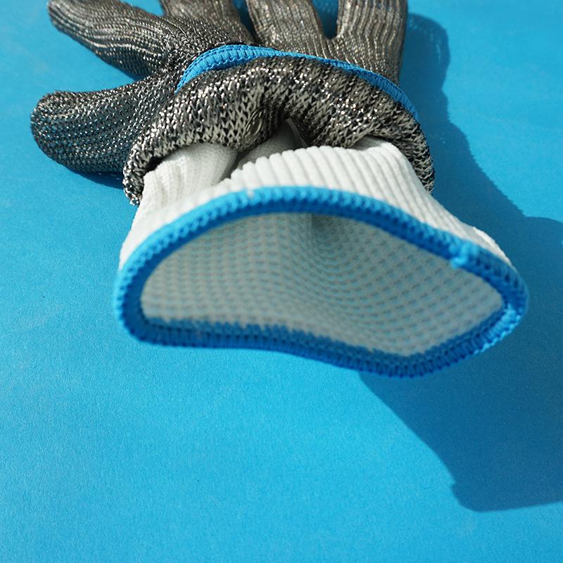 Food Grade 316 Stainless Steel Mesh Anti-cut Gloves ANSI A9 Use Safety Gloves