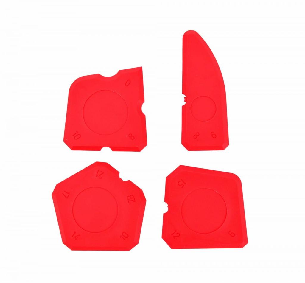 Awtools Silicone Spatula 4 Pcs.