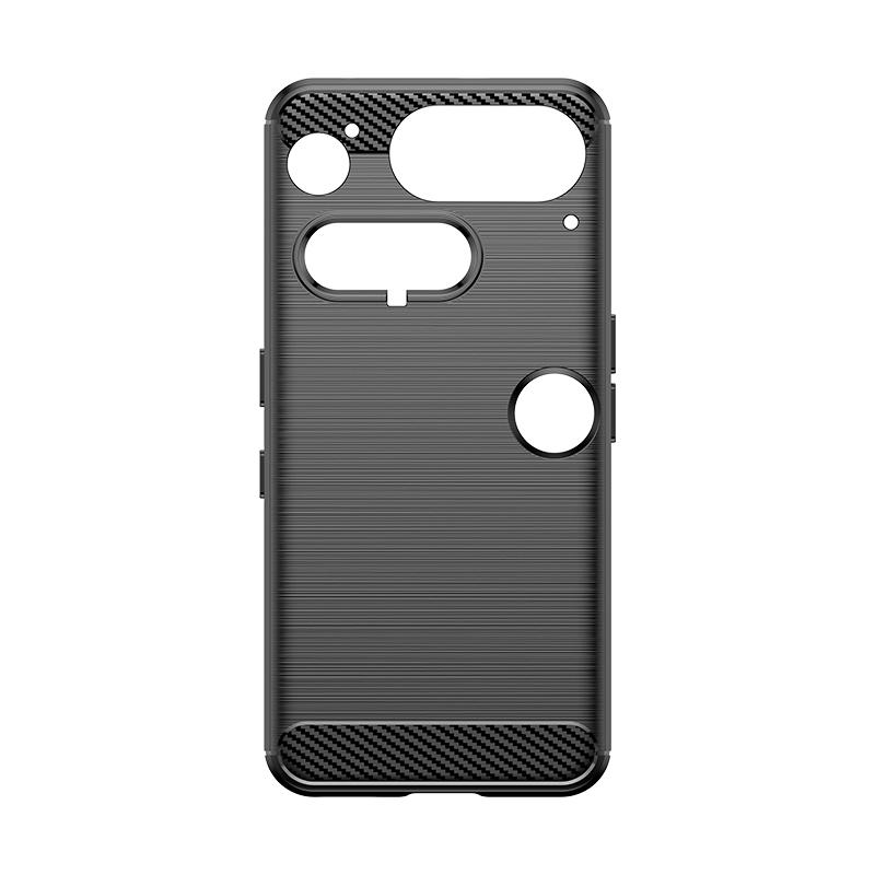 For Cover Nothing Phone 3 Case For Nothing Phone 3 Anti-knock Soft TPU Silicone Carbon Fiber Back Case For Nothing Phone 3 Case