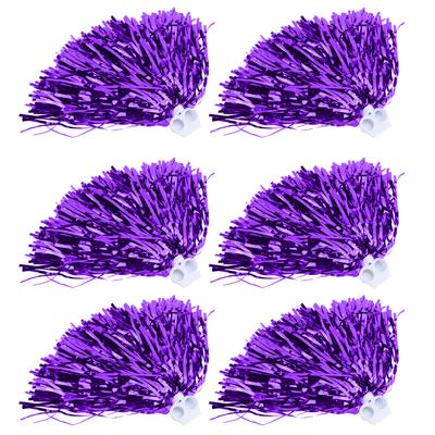 Divatos Cheerer Pom Poms sportparti tánc kiegészítők (lila)