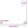 Plane 650g m² Orange 1.5 x 20 m Waterproof Canvas with PVC Coating