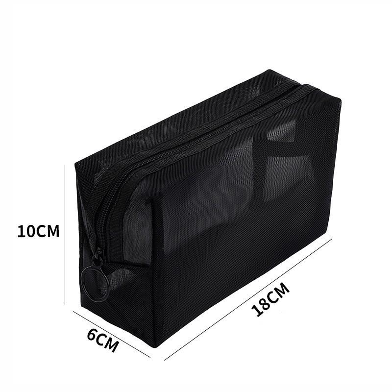 Travel Transparent Makeup Bag For Women, Multifunctional Zipper Storage Bag, Portable Visible Cosmetics Storage Bag