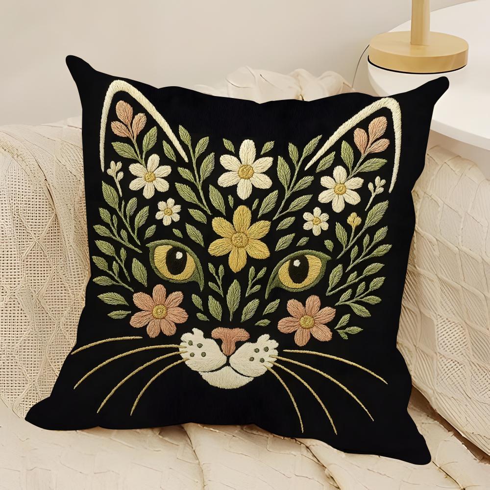 fashing natural animal prints for home decor Pillow Case Natural Linen Double-Sided Printing Sofa Home Decor Cushion Cover
