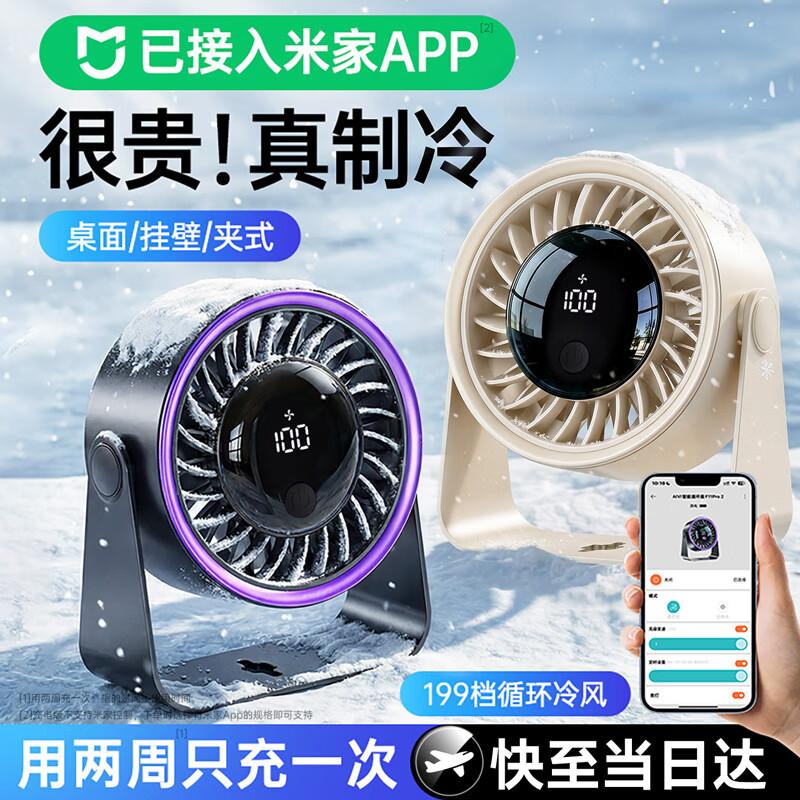 YOUMKR Smart Portable USB Desktop Fan