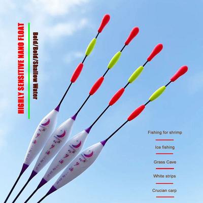 3pcs Fishing Floats Superfine Workmanship Freshwater Floaters Fishing Bobbers Accessory Shrimp Grouper Ice Fishing Accessory
