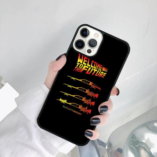 Back to the Future Movie Phone Case Cover For for iPhone 17 Air 16 15 14 11 12 13 Pro MAX Plus