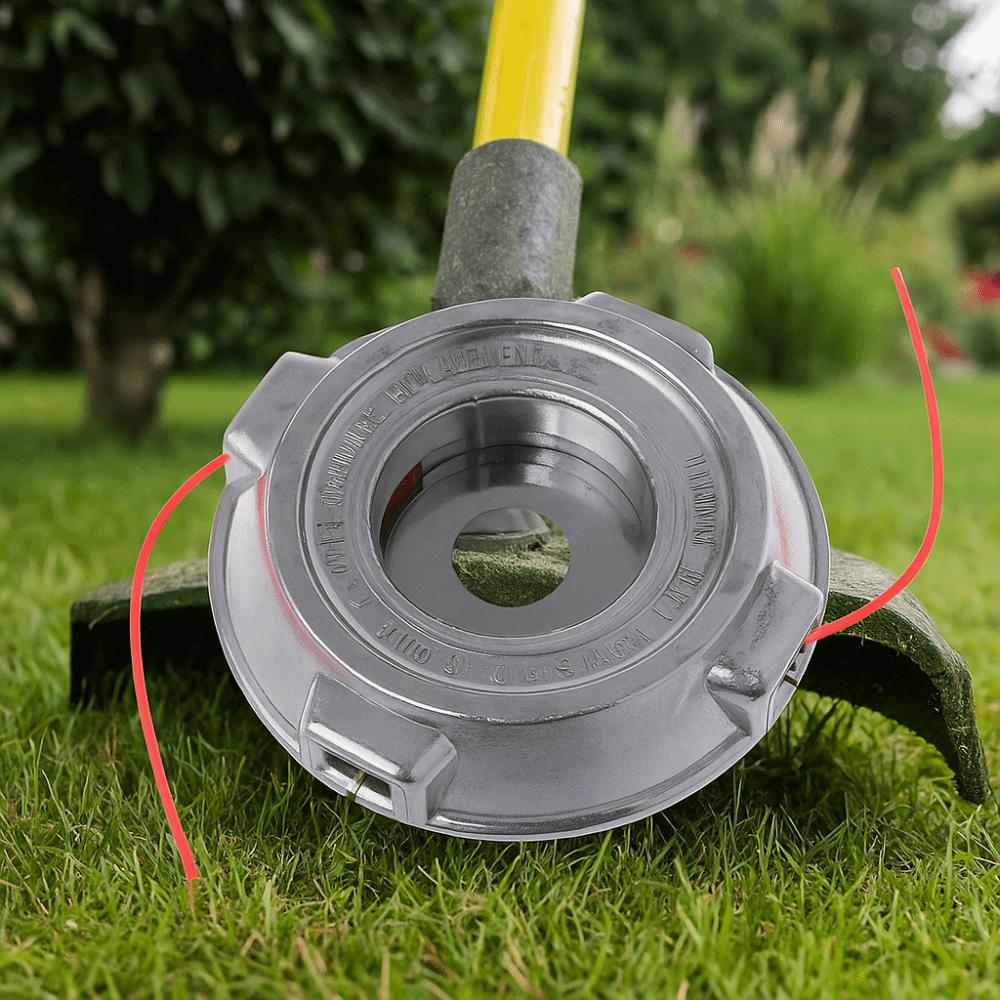 Nylon Spool Grass Trimmer Head Aluminum Zinc Zinc Alloy Lawn Mower Head Grass Trimming