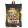 Crayon Shin-chans Cartoon Anime Print Blanket For Men Women Cozy Soft  Throw Blankets for Sofa 50x60 Inches Multi-size