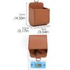 Car Air Vent Storage Box, Leather Car Storage Box, Multi-Functional Storage Box, Mini Storage Box, Key Box, Coin Box, Phone Box