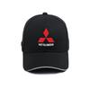 Car Logo Baseball Cap Outdoor Sports Sun Hat Gift For Mitsubishi Lancer ASX Outlander Pajero Carisma L200 Galant EVO