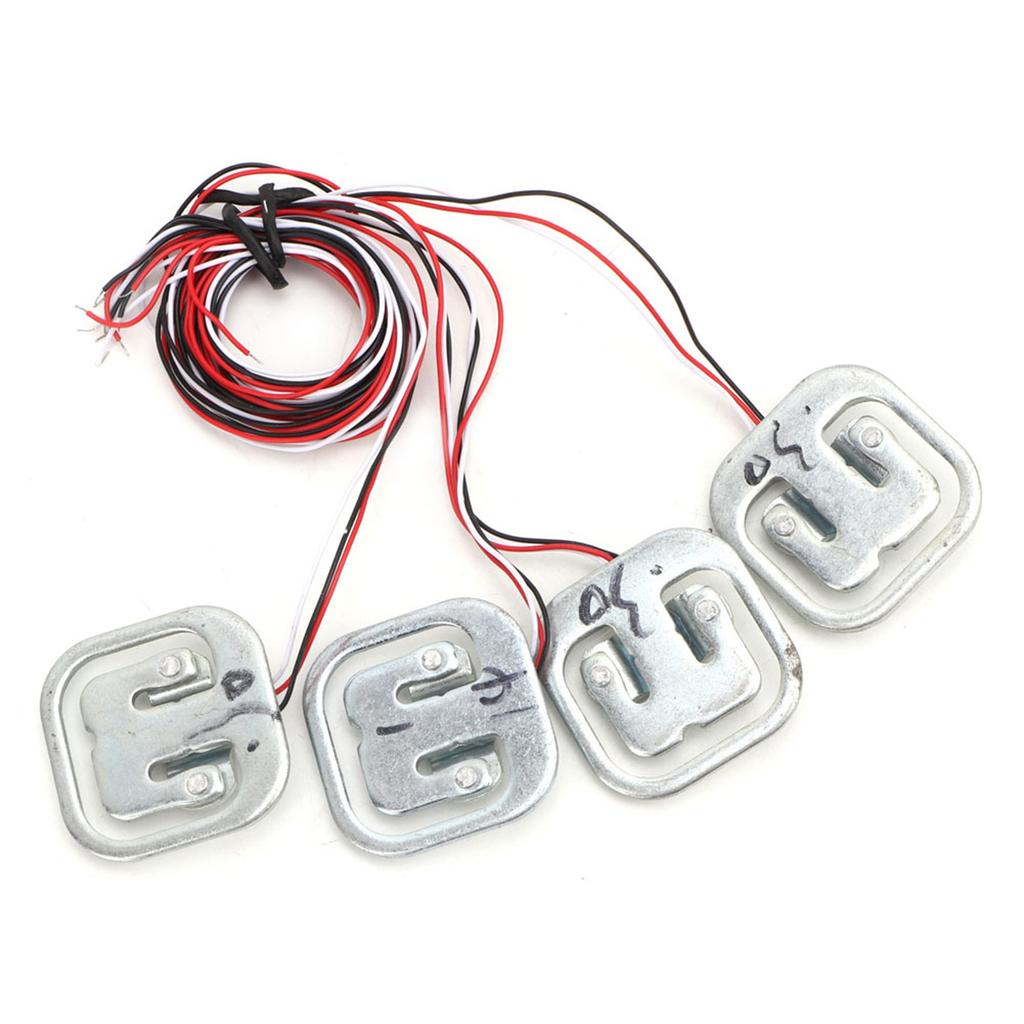 HX711 Module  4 Pcs Personal 50Kg Half Bridge Strain Gauge Weighting Sensor Set