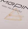 A028 Triangle Moon Circle Geometric Hair Clip - European & American Style Hair Accessories
