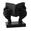 3D Printed Abstract Face & Hand Reading Sculpture Modern Minimalist Art Figurine Exquisite