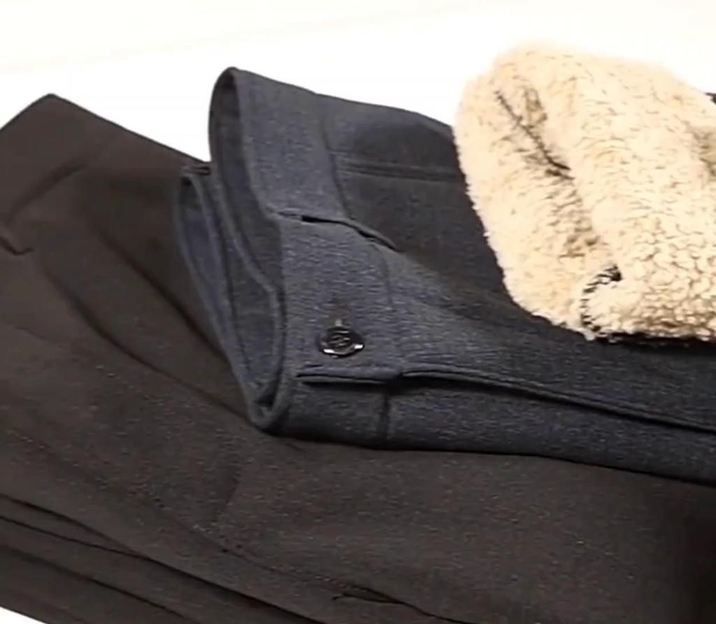 Pánské tlusté sametové teplé oblečení Vlněný fleece Kalhoty Ležérní Rovné kalhoty Flexibilní větruodolné spodky Formální Business kalhoty pro muže