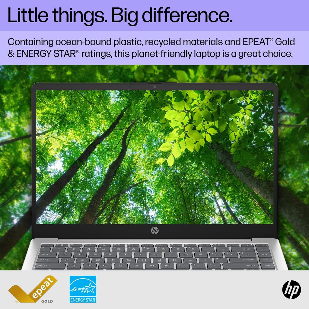 HP HD Latest Laptop for Business and Intel 13th Gen Pentium 16GB 128GB SATA Windows 11 Home S (Hewlett-Packard) 15.6-inch Students, N200, RAM, SSD,