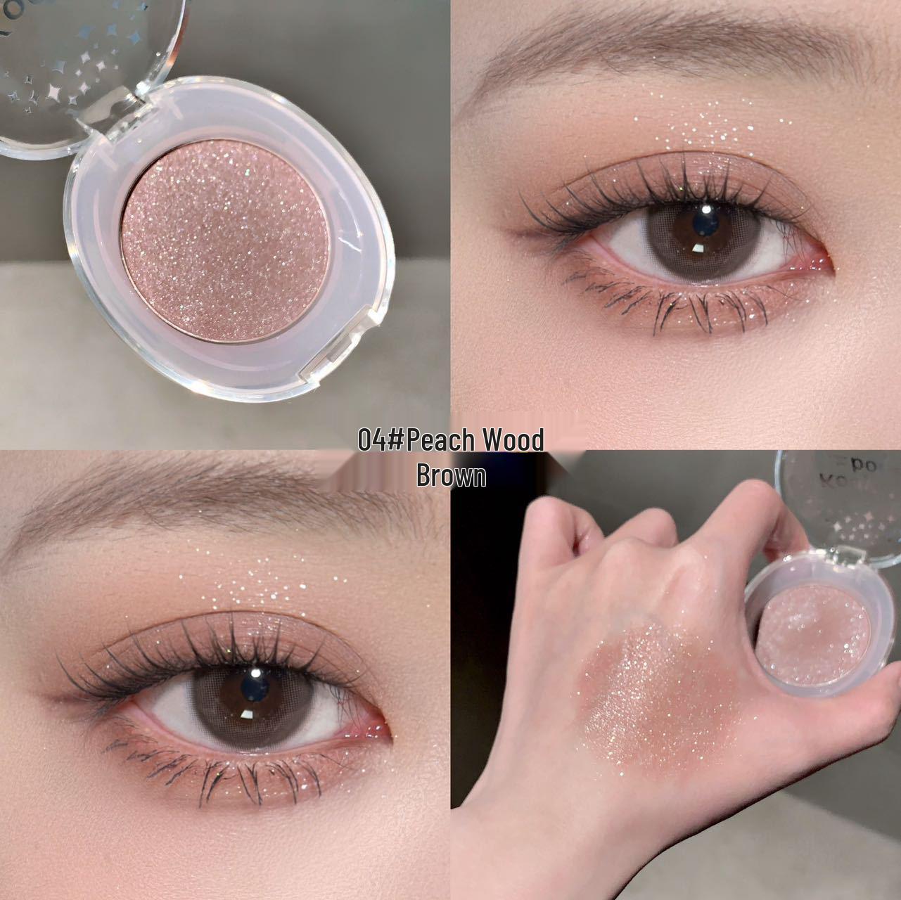 KodyboLL Lively Shimmer Eyeshadow Palette: Pearlescent Sparkle & Brightening Highlight