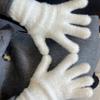 Korean Version of Winter Gloves Imitation Mink Gloves New Solid Color Sweet Ins Plush Warm Gloves Cycling Cold
