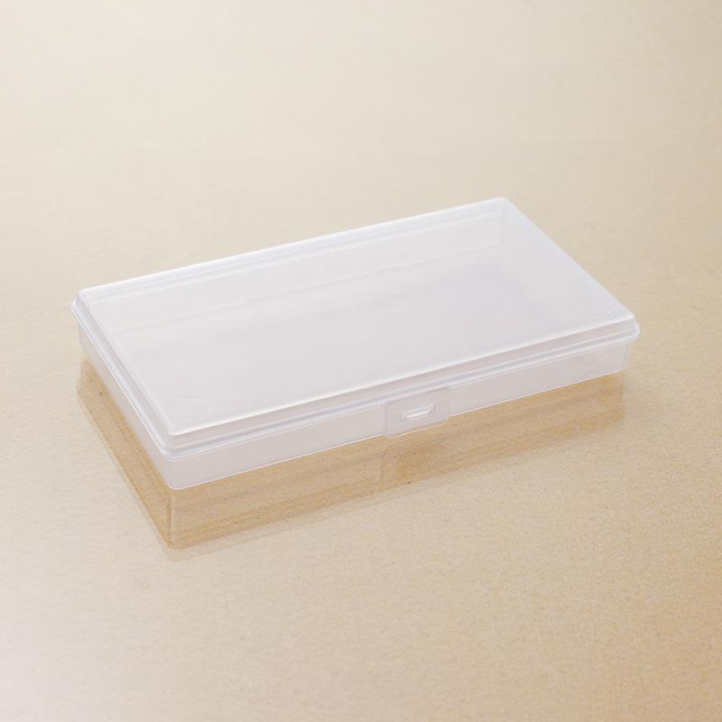 

Compact Clear Plastic Storage Box for Fishing Tackle, Jewelry, Screws, Hardware, and Tools