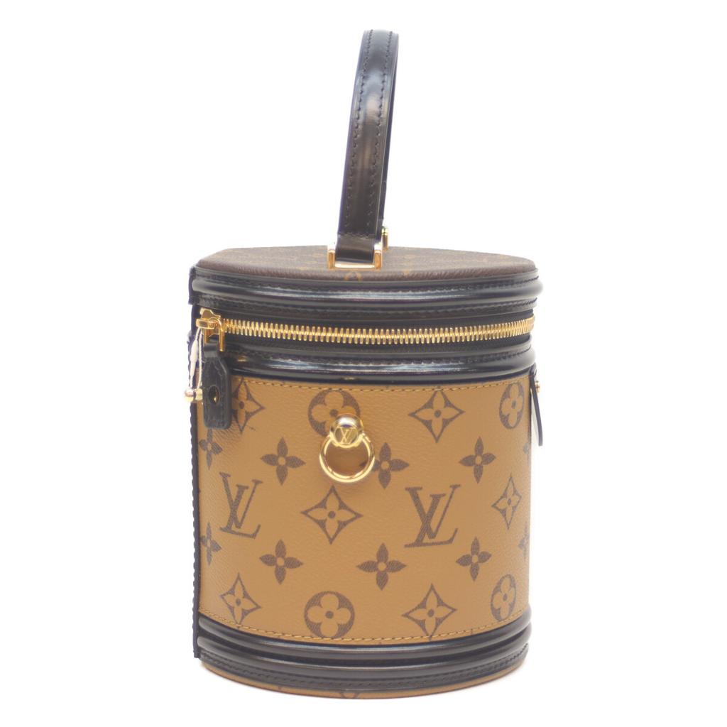 LOUIS VUITTON M43986 Monogram Reverse Cannes Shoulder bag BrownUsed