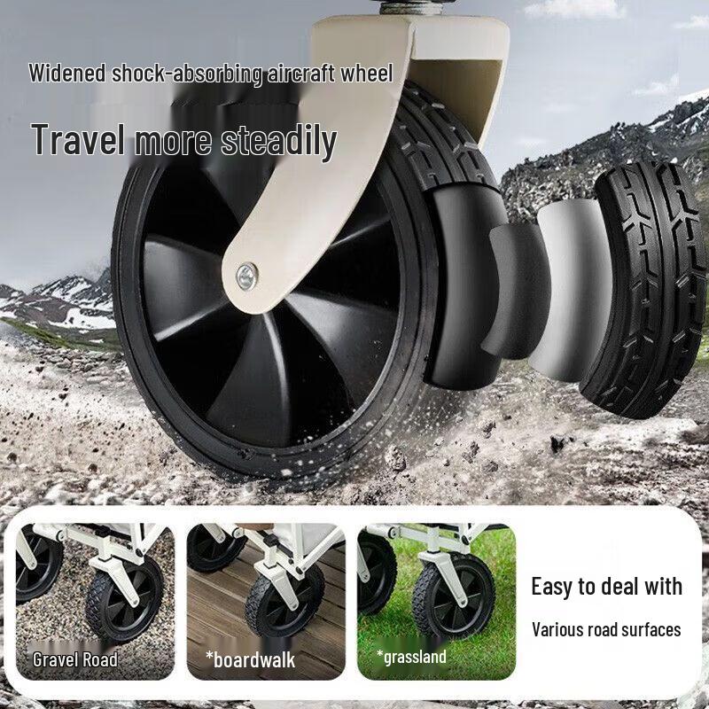 Explorer Foldable Camping Cart with Table