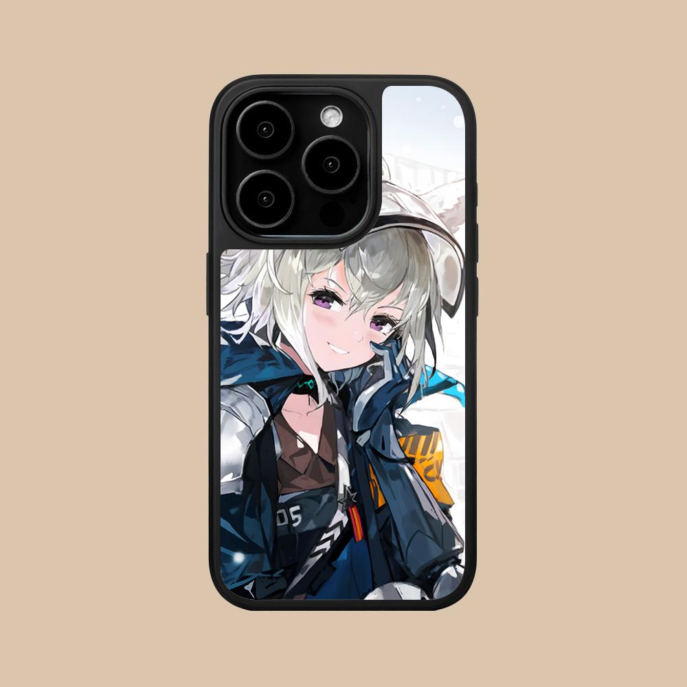 Arknights Grani Matte Surface Mobile Phone Case for iPhone 17 16 15 14 13 12 11 Air Pro Max Plus Colorful Cover