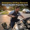14 Inch Magnetic Oil Drain Plug Remover Vehicle Sump Plug Removal Tool  Vehicle Maintenance