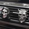 Autozubehör, Auto-Lufterfrischer, böser Totenkopf, Geister-Clips mit Diffusor für ätherische Öle für einzigartiges Zubehör, Auto-Aromatherapie