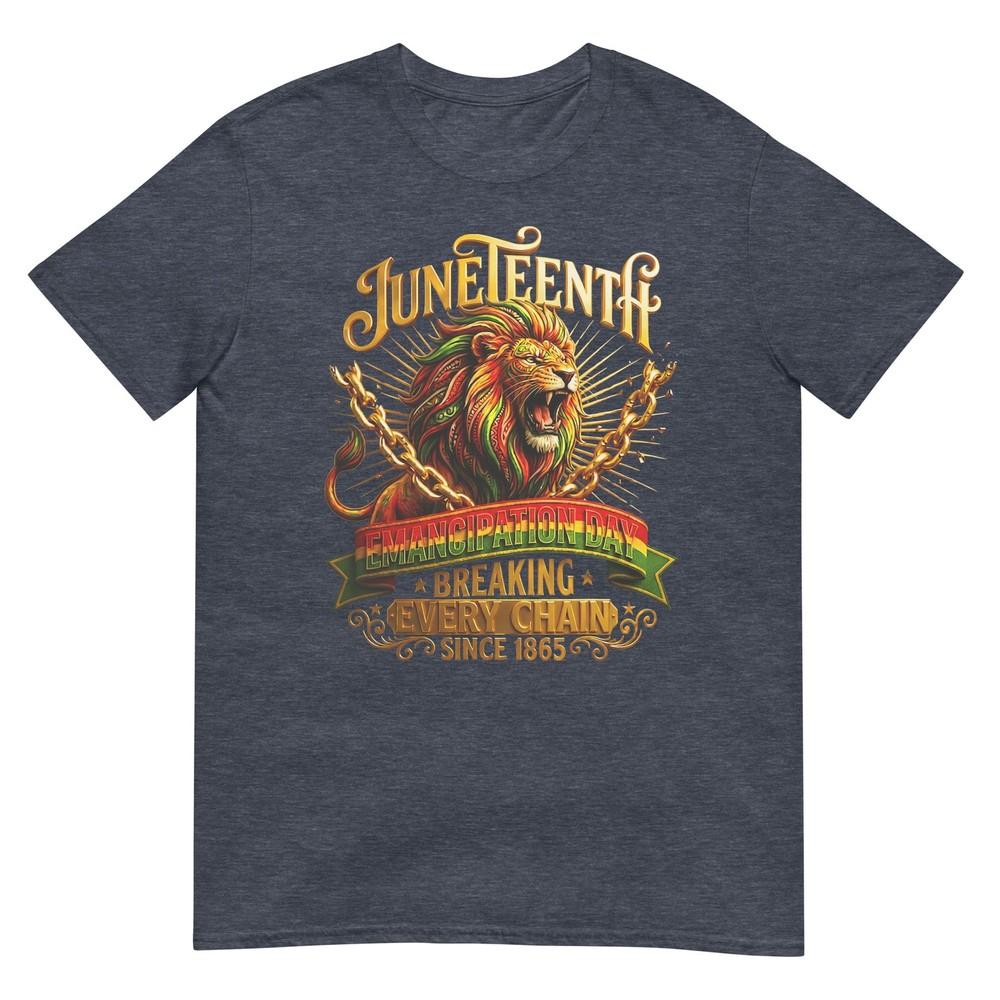 Juneteenth Breaking Every Chain Since 1865 Black Freedom Unisex Tshirt