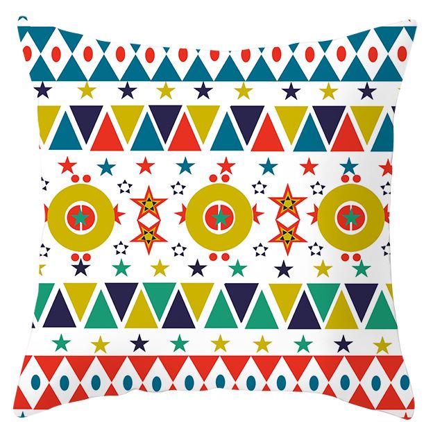 Рождественский лось снежинка персиковая кожа флис наволочка праздничный домашний декор автомобильная диванная наволочка