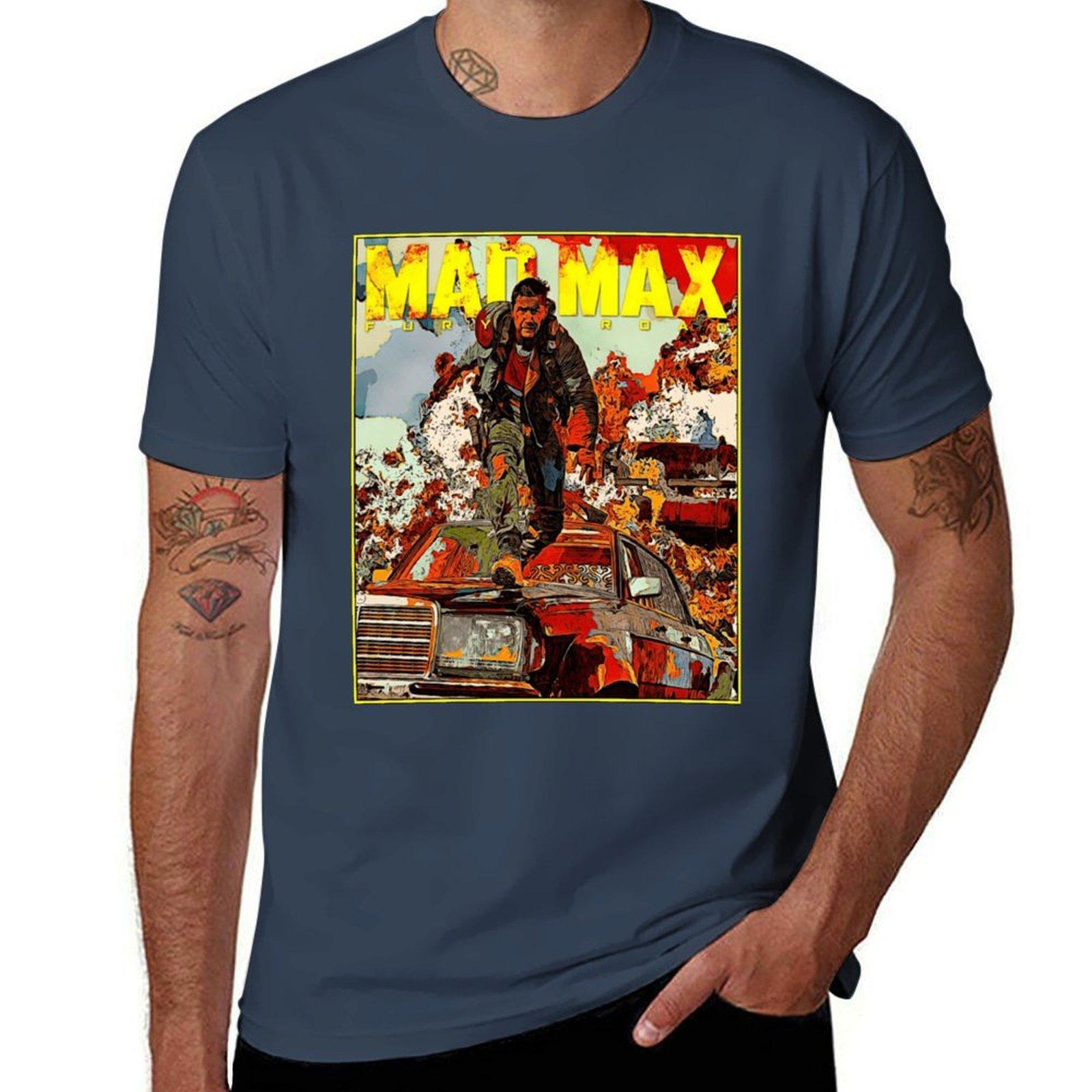 Mad Max Fury Road TShirt Plus Size Summer Casual TShirt S
