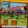 2D Back to The 90s Party Backdrop for Hip Hop Throwback Party Decoration