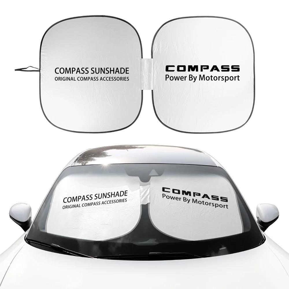 EPY1 Car Windshield Sunshades Parasol Anti UV Cover For Jeep Patriot Wrangler Cherokee Compass TrailHawk Rubicon Liberty Commander
