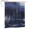 Hollow Knight Shower Curtain Bathroom Polyester Waterproof Bath Curtains With Hooks