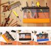 New PVC Hardware Storage Bag Transparent Portable Waterproof Storage Bag Anti-static Multifunctional Work Bag Tool Organization