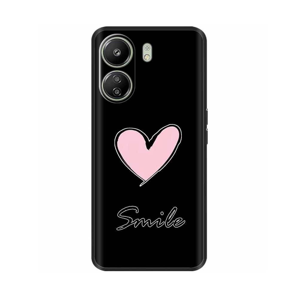 Case For Xiaomi Redmi 13C 4G Case Phone Cover Cool Sweet Soft Smooth Liquid Silicone Back Cover For Redmi 13 C Redmi13C Fundas