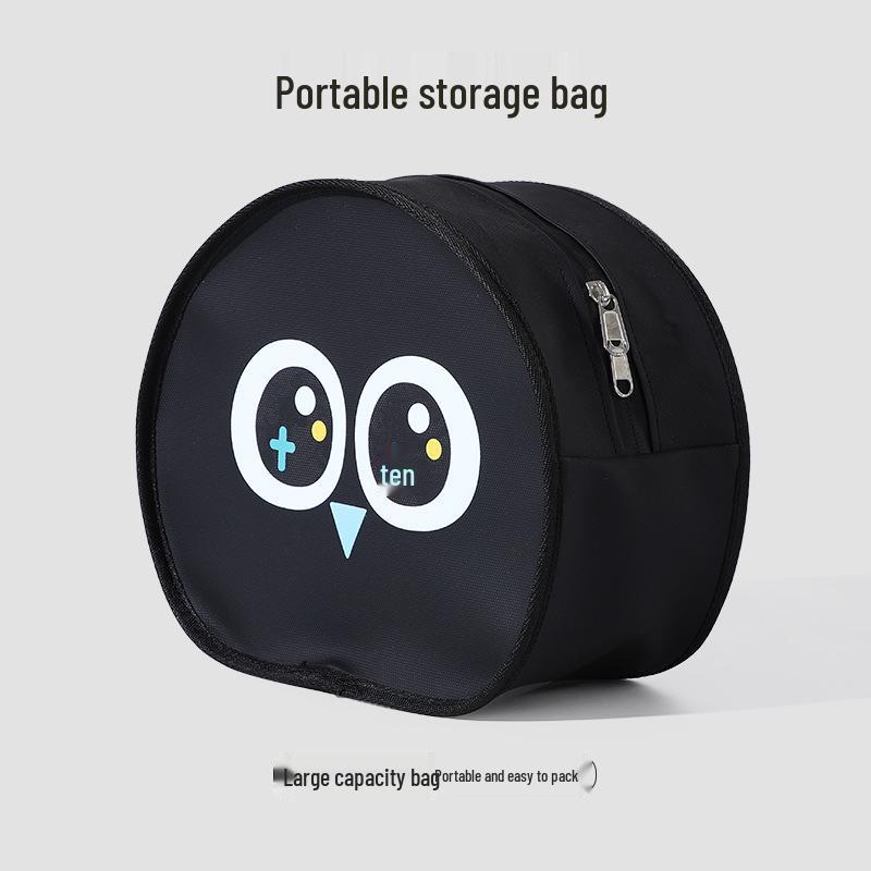 Electric Car Cartoon Storage Hook: Large Capacity Bag for Home or Bike.