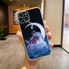 Half-Demon -nuyasha Phone Case For iPhone17,16,15,14,13,12,11 ,Pro Max, Plus Soft Silicone Transparent Cover